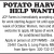 Potato Harvest Help