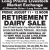 Retirement Dairy Sale