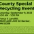 County Special Recycling Event