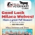 Good Luck Milaca Wolves!