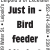 Just In - Bird Feeder Kits
