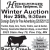 Fall Consignment Auction