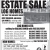Estate Sale - Log Homes