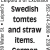 Swedish Tomtes and Straw Items