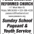 Sunday School Pageant & Youth Service