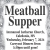 Meatball Supper
