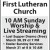 10 AM Sunday Worship & Live Streaming