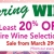Spring Wine Sale