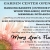 Garden Center Open