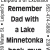 Remember Dad With a Lake Minnetonka Book