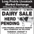 Dairy Sale