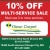 10% OFF Multi-Service Sale