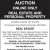 Auction Online Only