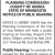 Notice of Public Hearing