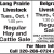 Regular Hay And Cattle Sale