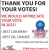 Thank You for Your Votes!