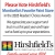 Please Vote Hirshfield's