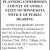 Notice of Public Hearing
