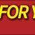 Working for You!