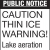 Caution Thin Ice Warning!