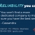 Reliability You Can Trust!