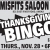 Thanksgiving Bingo