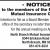 Notice