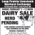 Dairy Sale