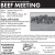 Beef Meeting