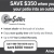 Save $350