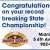 Congratulations