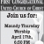 Maundy Thursday Worship