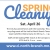 Spring Cleanup