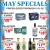 May Specials