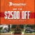 $2500 OFF on Select Mowers