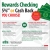 Rewards Checking 5% or Cash Back. You Choose!