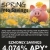 Spring Into Savings