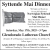 Syttende Mai Dinner