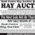 Hay Auctions, Thursday, May 15
