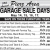 35th Annual Pierz Area Garage Sale Days