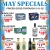 May Specials