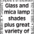 Glass and Mica Lamp Shades