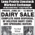 Dairy Sales Held Every Friday