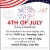 4th of July