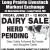Dairy Sales Held Every Friday