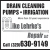 Drain Cleaning Pumps and Irrigation