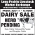 Dairy Sales Held Every Friday