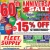 60th Anniversary Sale