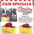 Fair Specials