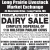 Dairy Sales